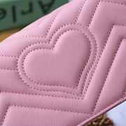 Gucci Marmont Pastel Pink Mini Bag  - 5