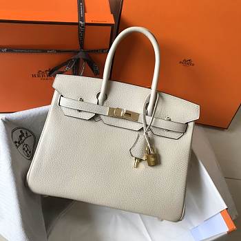 Hermes Birkin 30 In White