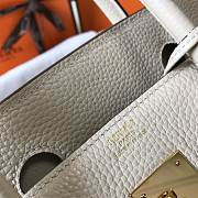 Hermes Birkin 30 In White - 6
