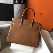 Hermes Birkin 30 In Brown - 4