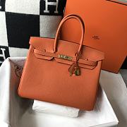 Hermes Birkin 30 In Orange - 1