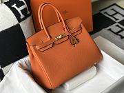 Hermes Birkin 30 In Orange - 4