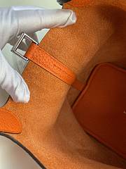 Hermes Picotin 18 Bag In Orange - 5