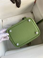Hermes Picotin Lock PM Tote Bag In Green  - 5