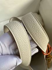Hermes Picotin 18 Bag In White - 3