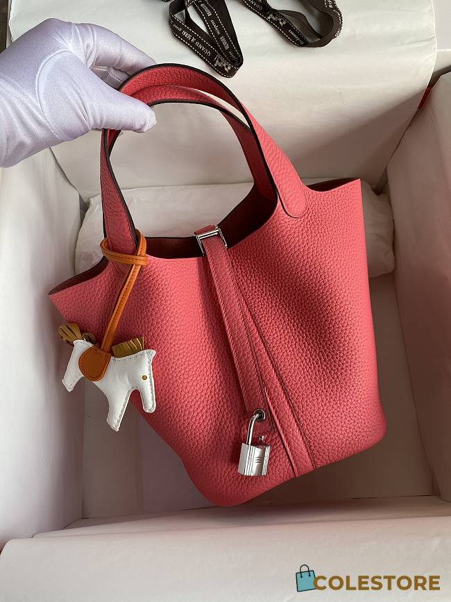 Hermes Picotin 18 Bag In Pink - 1