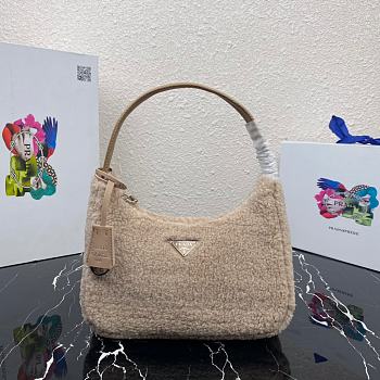 Prada Re-Edition 2000 Hand Bag In Beige 1NE515 