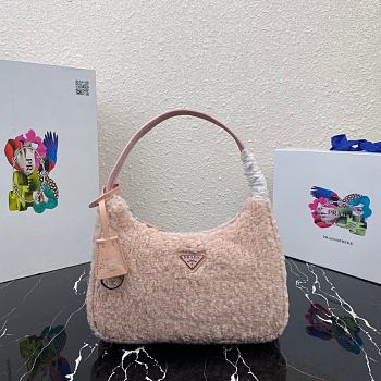 Prada Re-Edition 2000 Hand Bag In Pink 1NE515 Size 23x14x5cm
