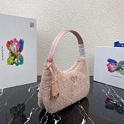 Prada Re-Edition 2000 Hand Bag In Pink 1NE515 Size 23x14x5cm - 4