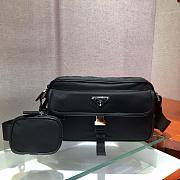 Prada Black Nylon Crossbody 2VH074  - 3