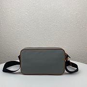 Prada Black Nylon Crossbody In Grey 2VH074 - 4