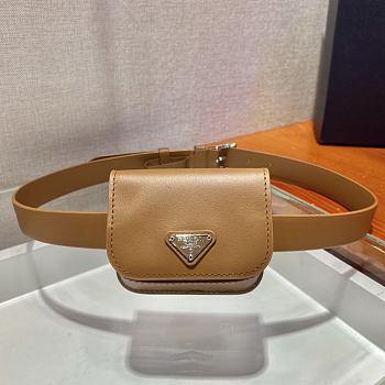 Prada Waist Bag 10cm Length x 8cm Bottom x 3cm High