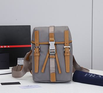 Prada Men Men's Bag Accessories In Grey