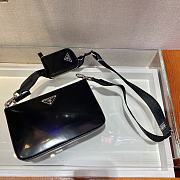 Prada Men's Bag In Black 2VH129 Size 22x14x5cm - 4