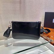 Prada Men's Bag In Black 2VH129 Size 22x14x5cm - 3