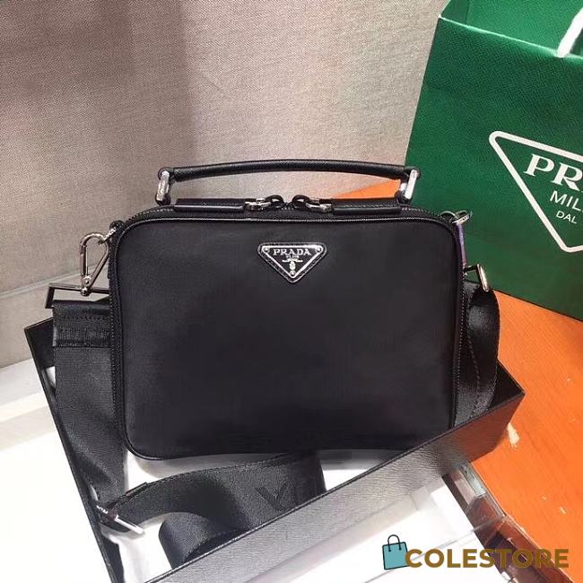 Prada Brique Saffiano Leather Bag 2VH069  - 1