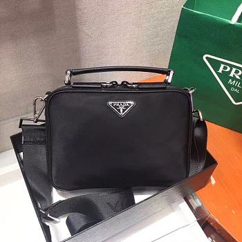 Prada Brique Saffiano Leather Bag 2VH069 