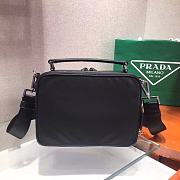 Prada Brique Saffiano Leather Bag 2VH069  - 6