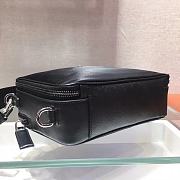 Prada Brique Saffiano Leather Bag 2VH069  - 5