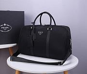 Nylon and Saffiano Leather Duffle Bag 2VC014  - 6