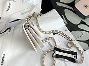 Chanel Flap Bag Card Holder With Chain  - 5