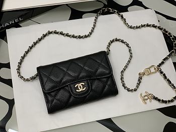 Chanel Classic Card Holder On Chain