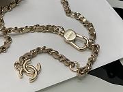 Chanel Classic Card Holder With Chain In Gold - 3