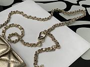 Chanel Classic Card Holder With Chain In Gold - 4