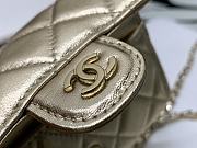 Chanel Classic Card Holder With Chain In Gold - 6