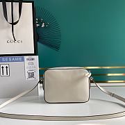 Gucci 1955 Shoulder Bag In White Leather 645454  - 5