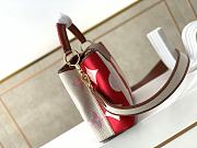 Louis Vuitton Capucines BB Two-color In Red M57651 - 3