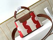 Louis Vuitton Capucines BB Two-color In Red M57651 - 4