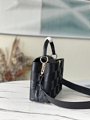 Louis Vuitton Capucines MM Damier Quilt Lambskin Black - 4