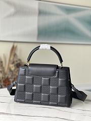Louis Vuitton Capucines MM Damier Quilt Lambskin Black - 2