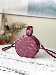 Louis Vuitton Petite Boite Chapeau In Rouge Alligator Leather  N98987 - 6