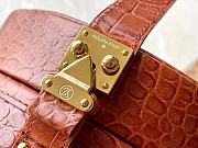 Louis Vuitton Petite Boite Chapeau Noisette Alligator Leather N98987 - 4