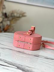 Louis Vuitton Petite Boite Chapeau Rose Tourmaline Alligator Leather N98987 - 3