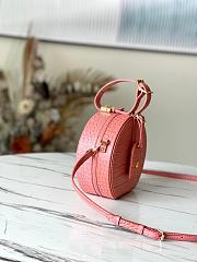 Louis Vuitton Petite Boite Chapeau Rose Tourmaline Alligator Leather N98987 - 4
