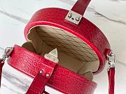 Louis Vuitton Petite Boite Chapeau RubisTourmaline Alligator Leather N98987  - 6