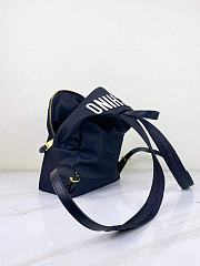 Moschino Teddy Bear Backpack In Black Size 31cmx25cmx11cm - 4