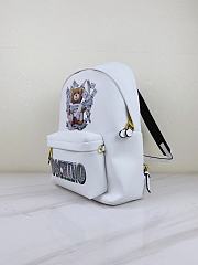 Moschino Teddy Bear Backpack In White Size 31cmx25cmx11cm - 2
