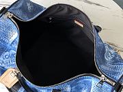 Louis Vuitton In Blue Keepall Bandouliere Damier 50 N50069  - 3