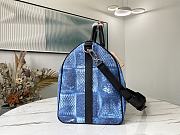 Louis Vuitton In Blue Keepall Bandouliere Damier 50 N50069  - 4