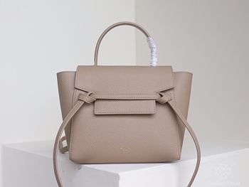 Celine Nano Belt Bag In Beige 