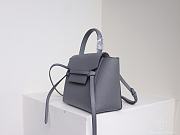 Celine Nano Belt Bag In Grey Pastel  - 5