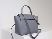 Celine Nano Belt Bag In Grey Pastel  - 3