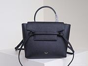 Celine Nano Belt Bag In Black Pastel  - 1