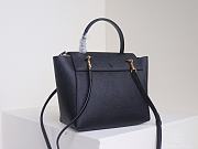 Celine Nano Belt Bag In Black Pastel  - 2