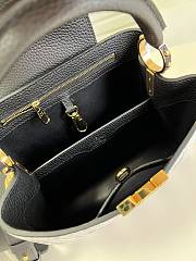 Louis Vuitton Capucine BB Bag Taurillon Leather Size 27x18x9 cm  - 4