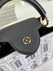 Louis Vuitton Capucine BB Bag Taurillon Leather Size 27x18x9 cm  - 5